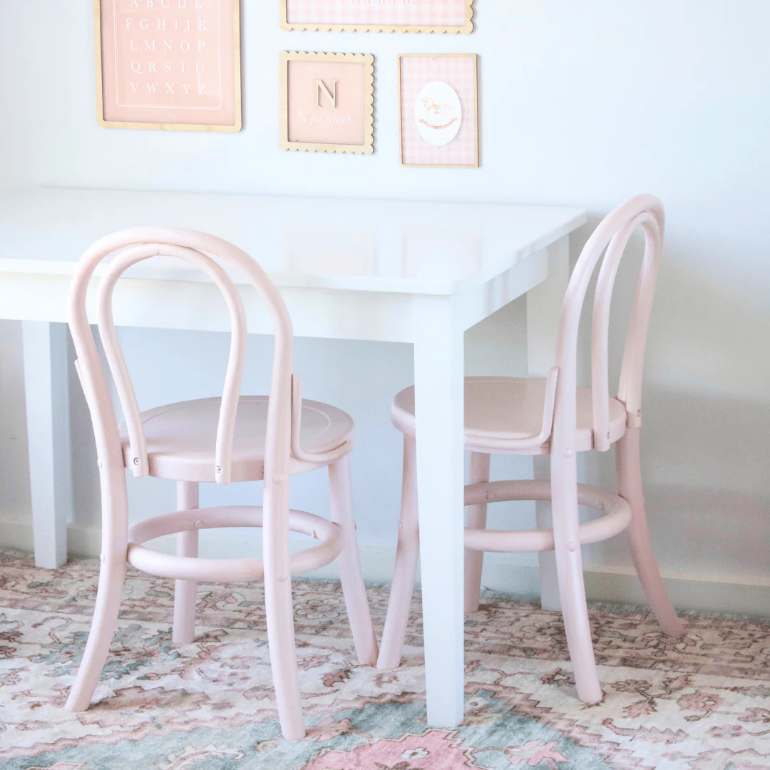 Kids Yves 4 Chairs & Table Set - Image 4