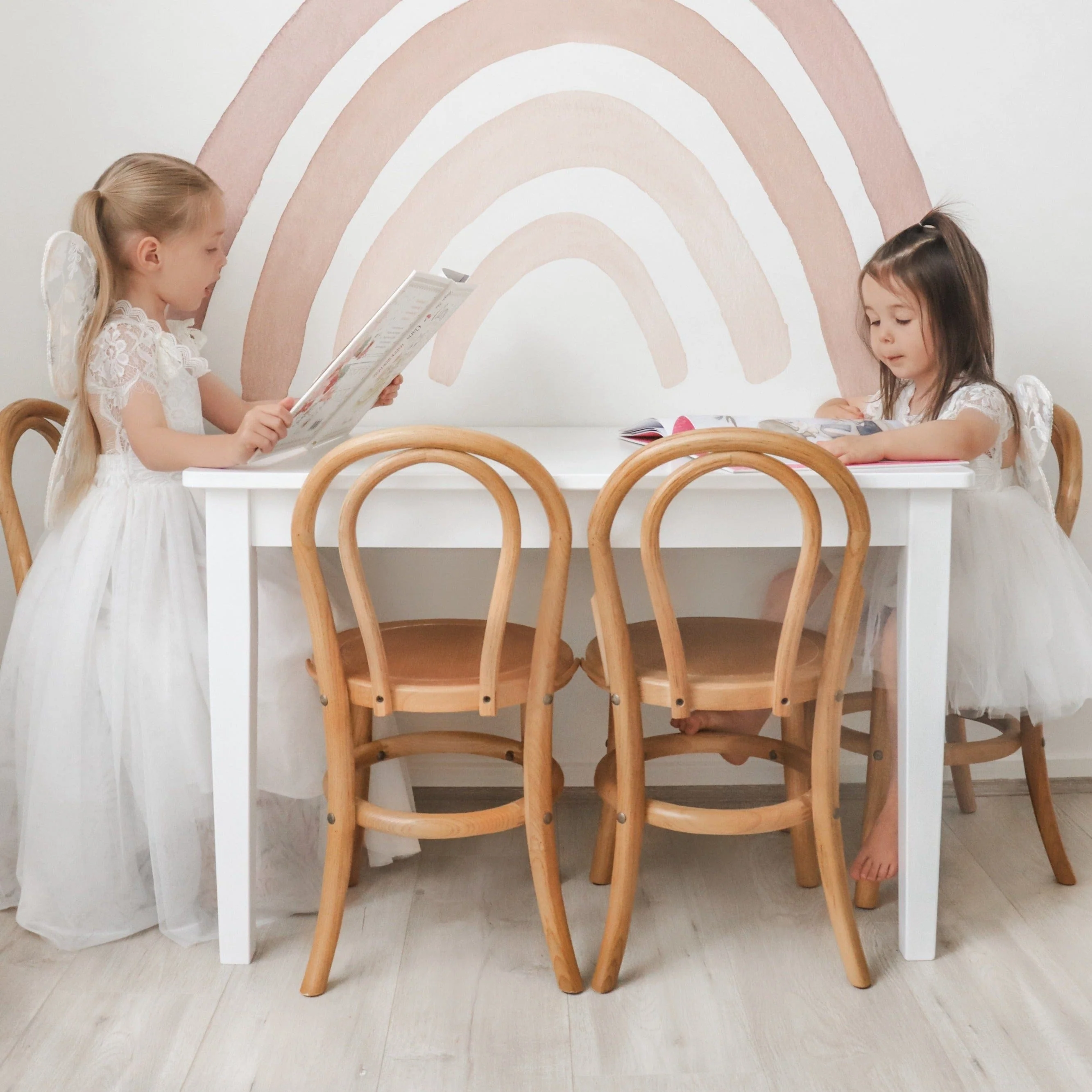 Kids Yves 4 Chairs & Table Set - Image 7