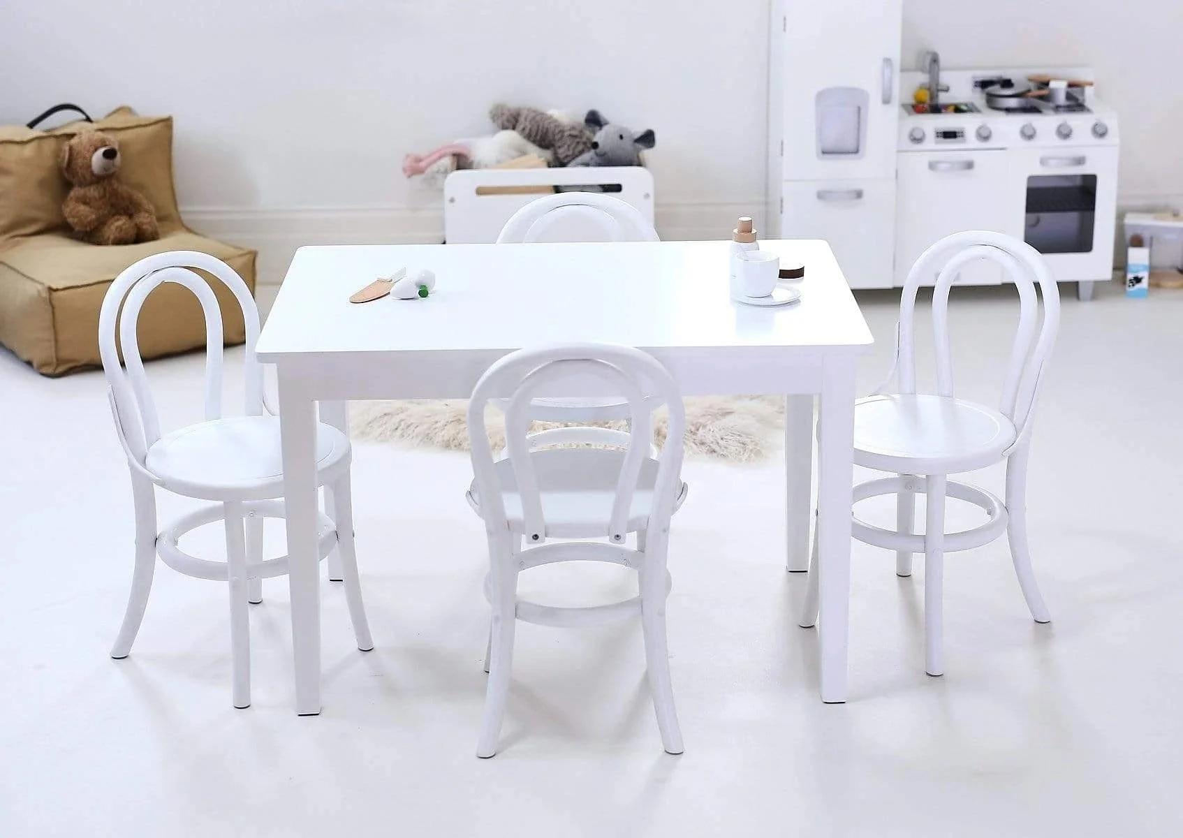 Kids Yves 4 Chairs & Table Set - Image 9