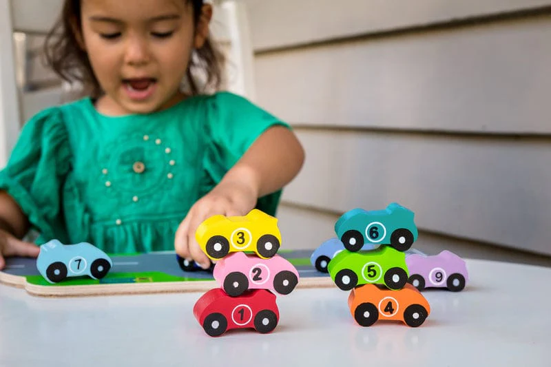 Kiddie Connect 1-10 Car Puzzle - Image 3