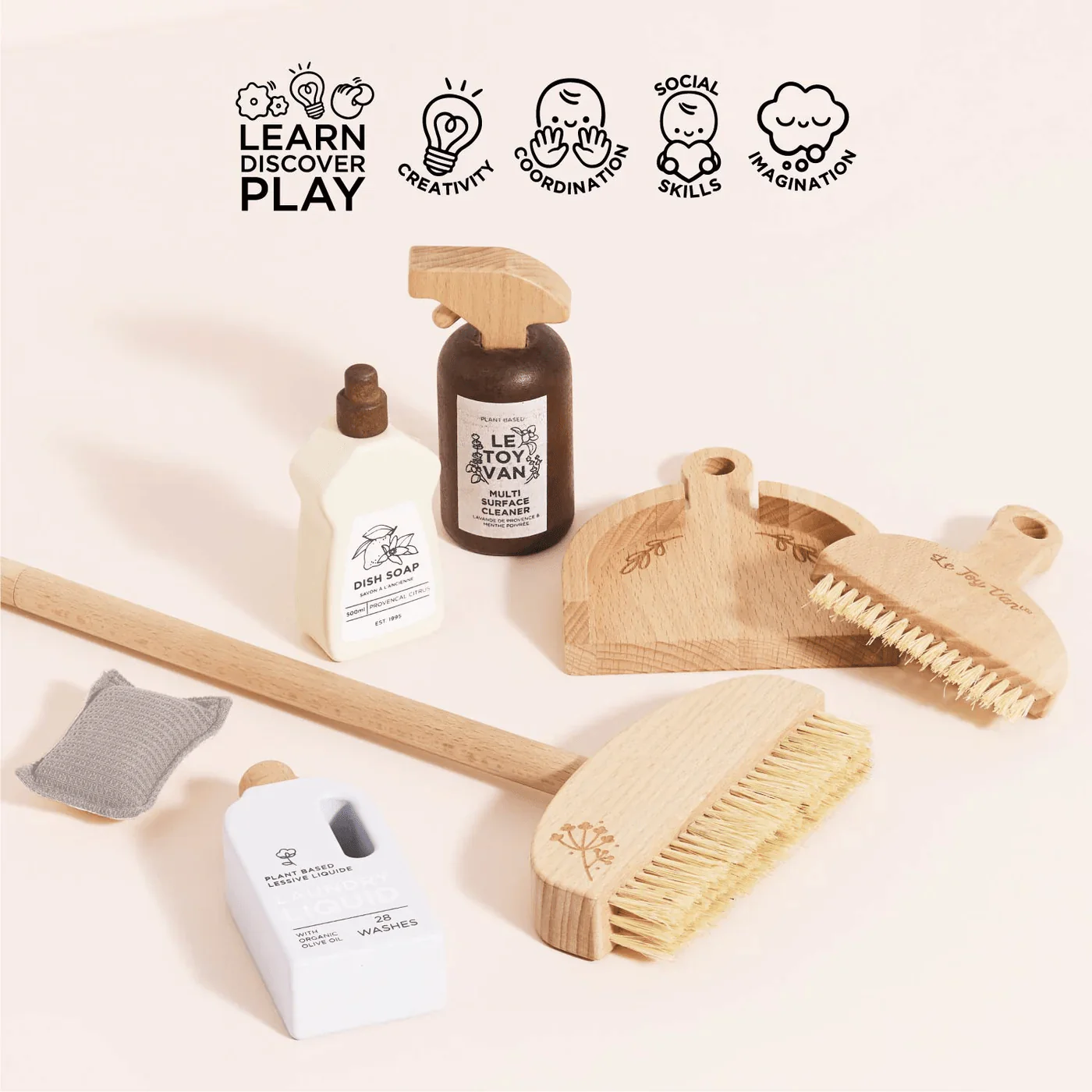 Le Toy Van Eco-friendly Cleaning Set - Image 5