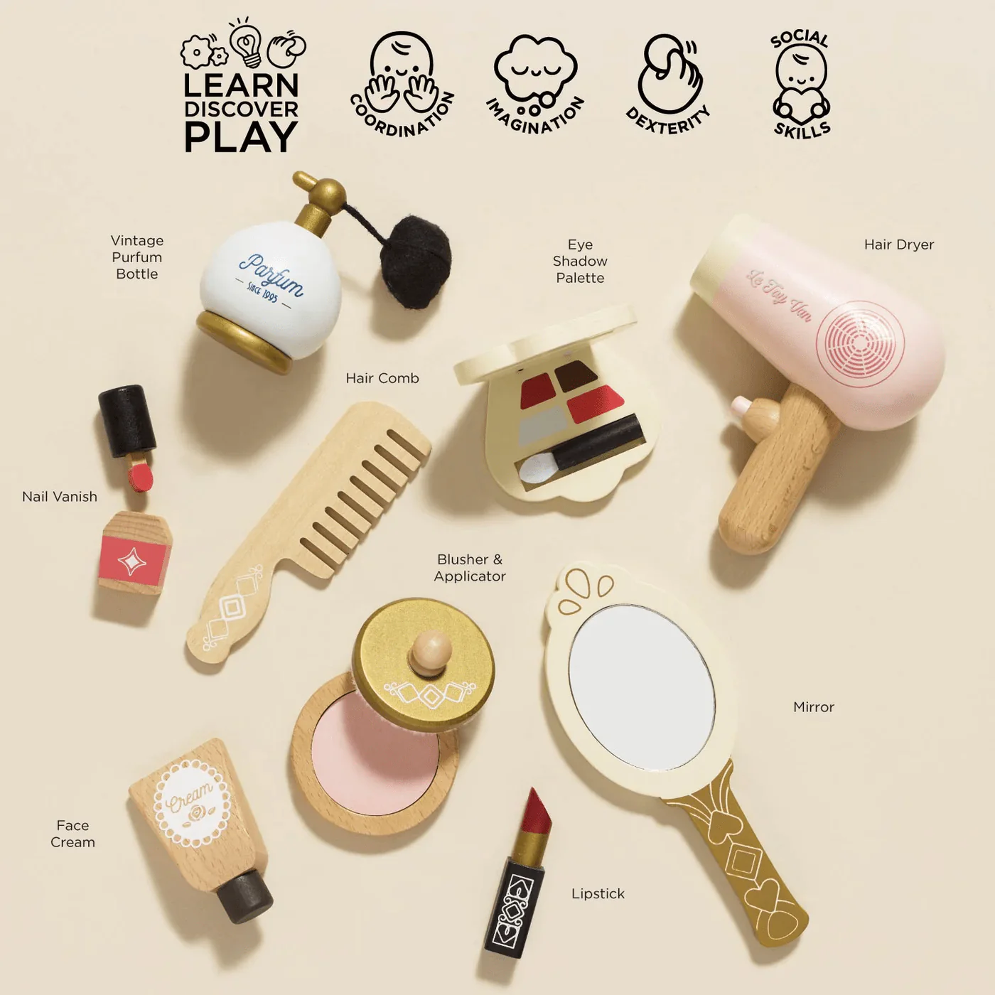 Le Toy Van Honeybake Star Beauty Set - Image 3