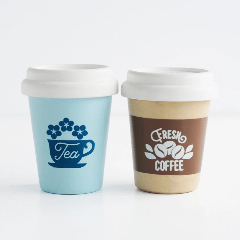 Le Toy Van Honeybake Take Away Hot Drink Cups - Image 11