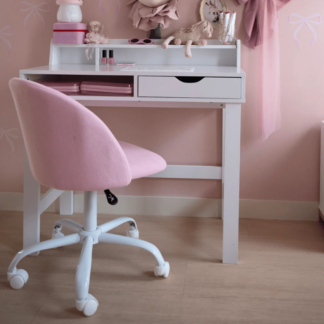 Leon Study Desk & Amari Desk Chair Set