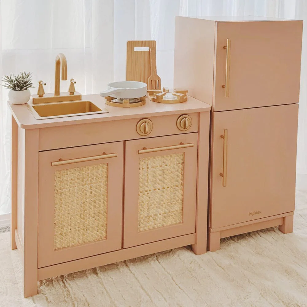 Little Boho Toy Kitchen Set - Image 12