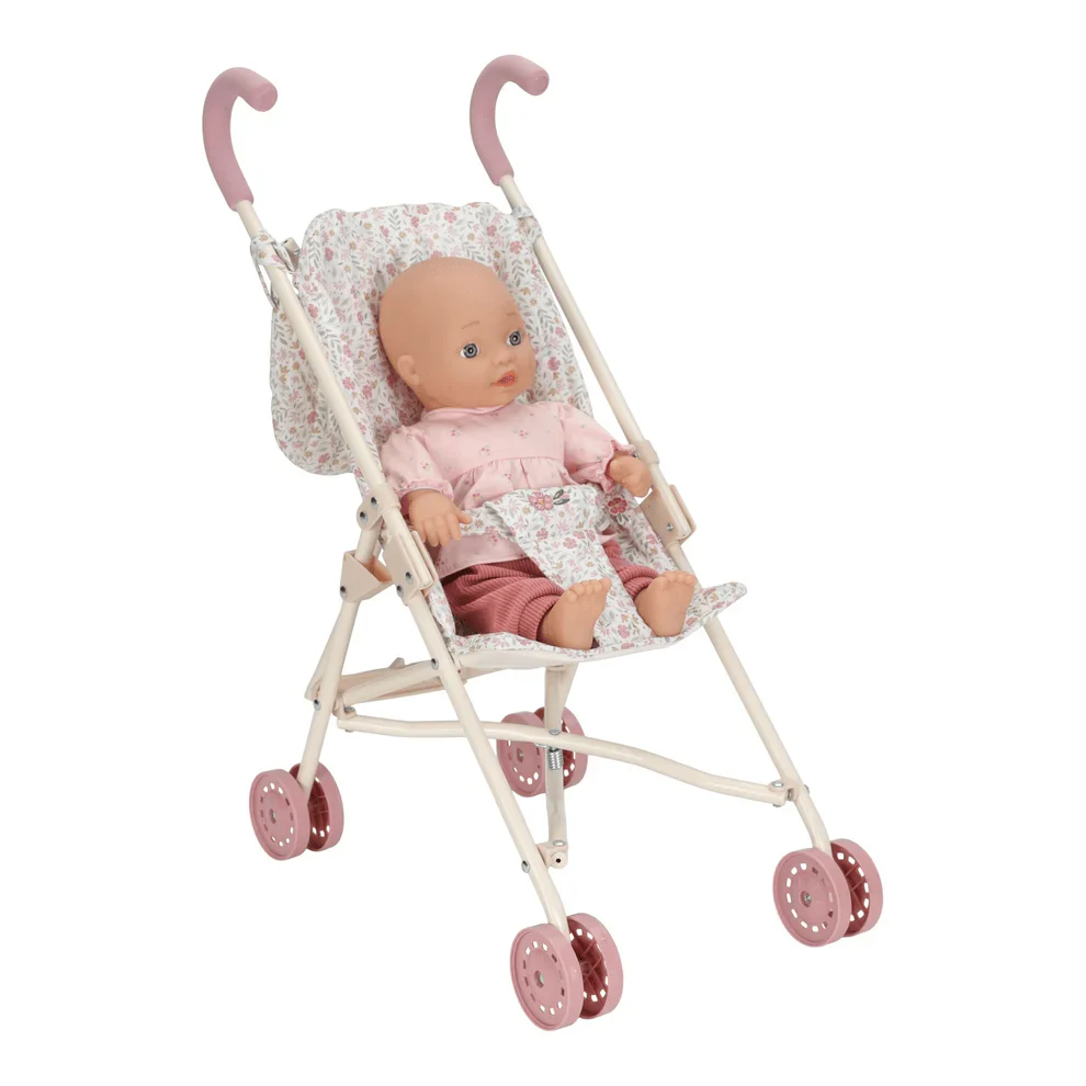 Little Dutch Doll Stroller - Metal - Floral - COMING SOON - Image 3