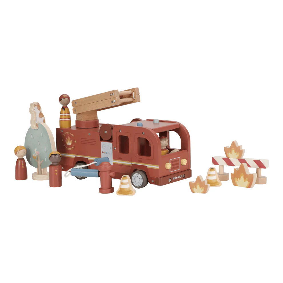 Little Dutch Firetruck w/ Peg Dolls - Image 14
