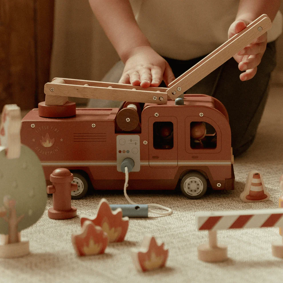 Little Dutch Firetruck w/ Peg Dolls - Image 5