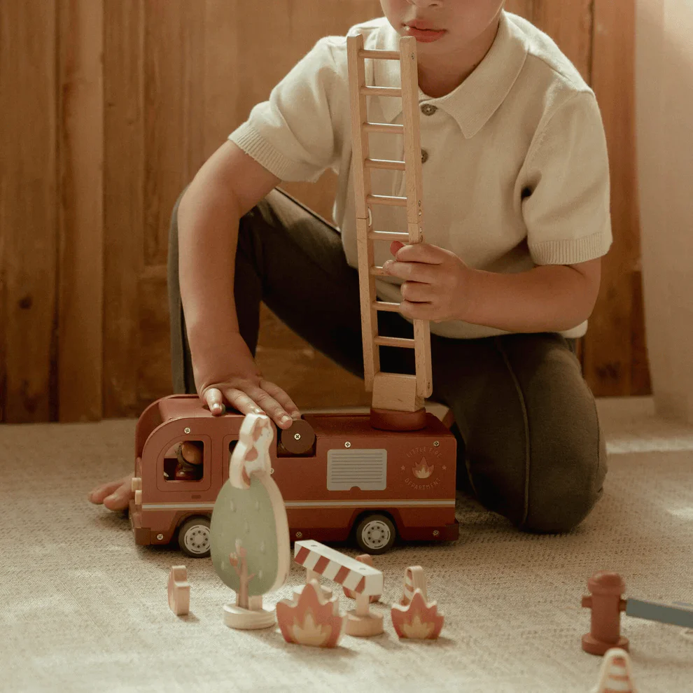 Little Dutch Firetruck w/ Peg Dolls - Image 6