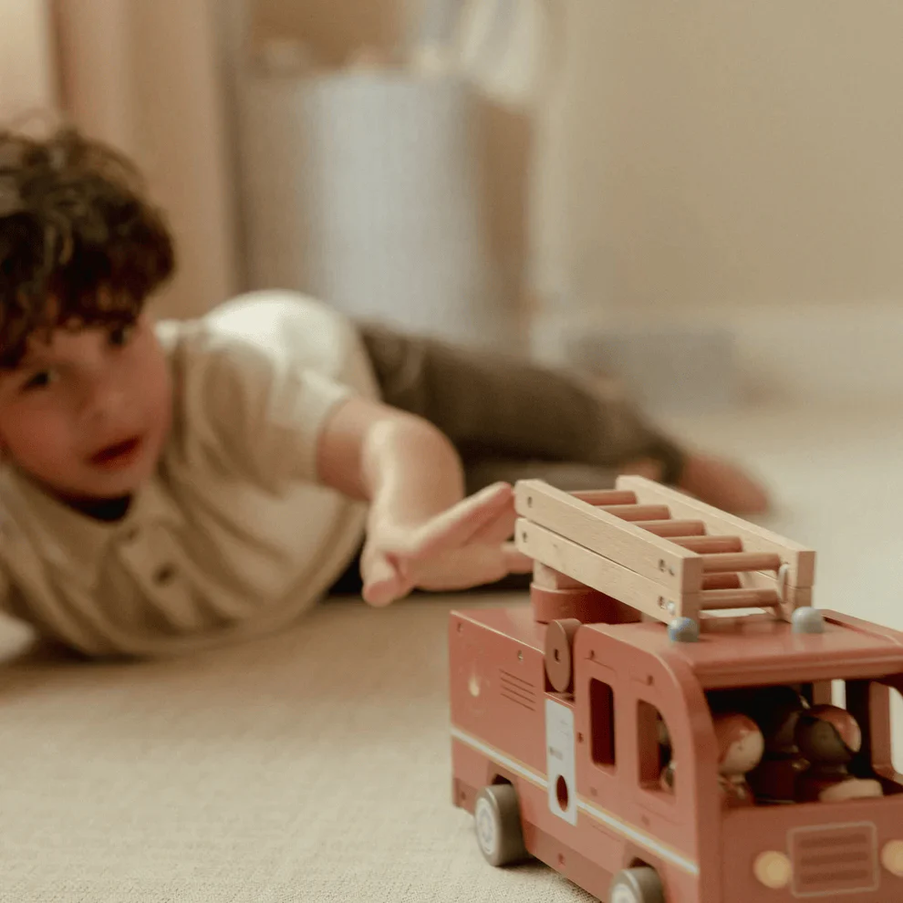 Little Dutch Firetruck w/ Peg Dolls - Image 8