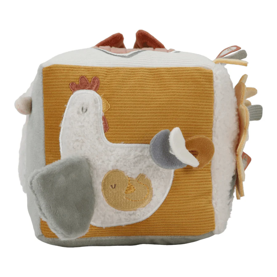 Little Dutch Little Farm Soft Activity Cube - Image 4