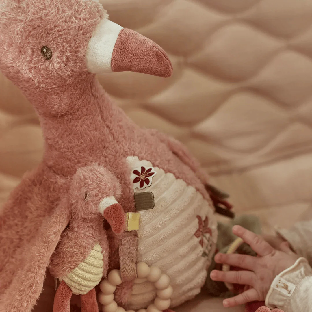 Little Dutch Safari Friends Activity Cuddle Flamingo - Image 3