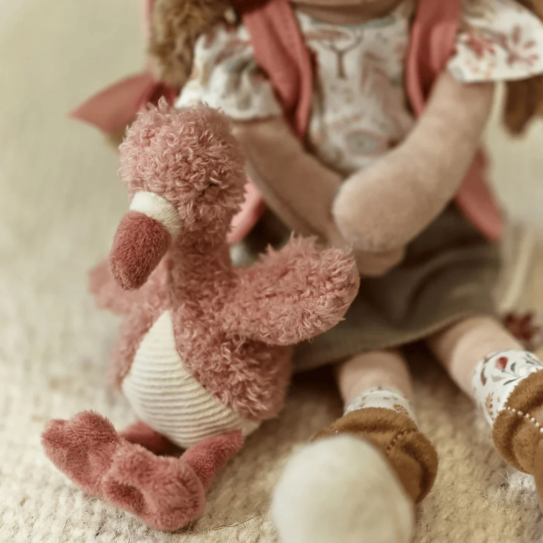 Little Dutch Safari Friends Cuddle Doll Ranger Rosa - Image 4