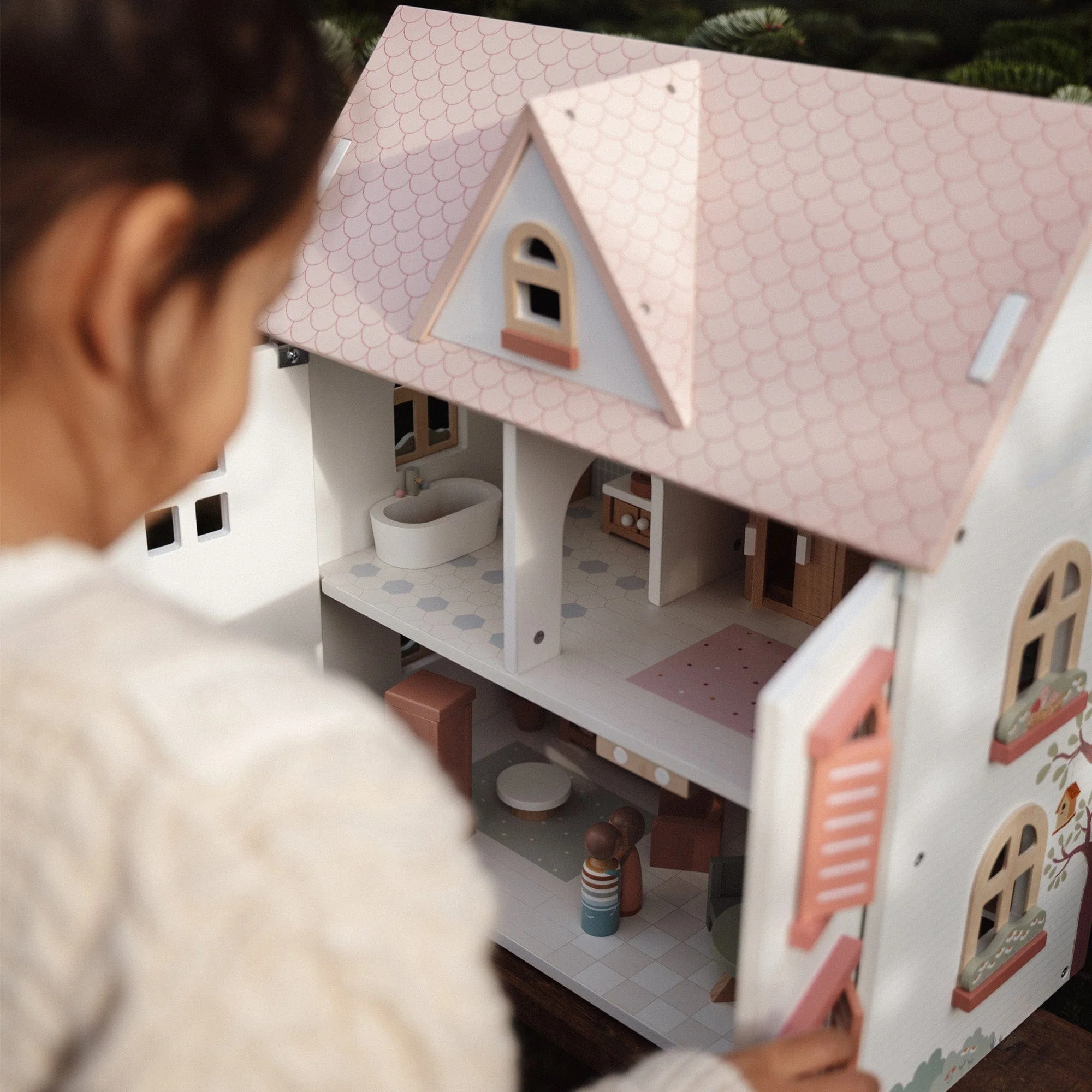 Little Dutch Wooden Doll House - Medium - Image 9