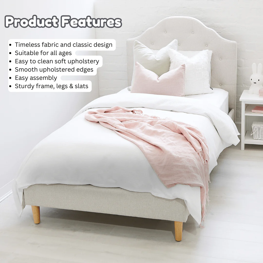 MIA Double Upholstered Bed - Image 14