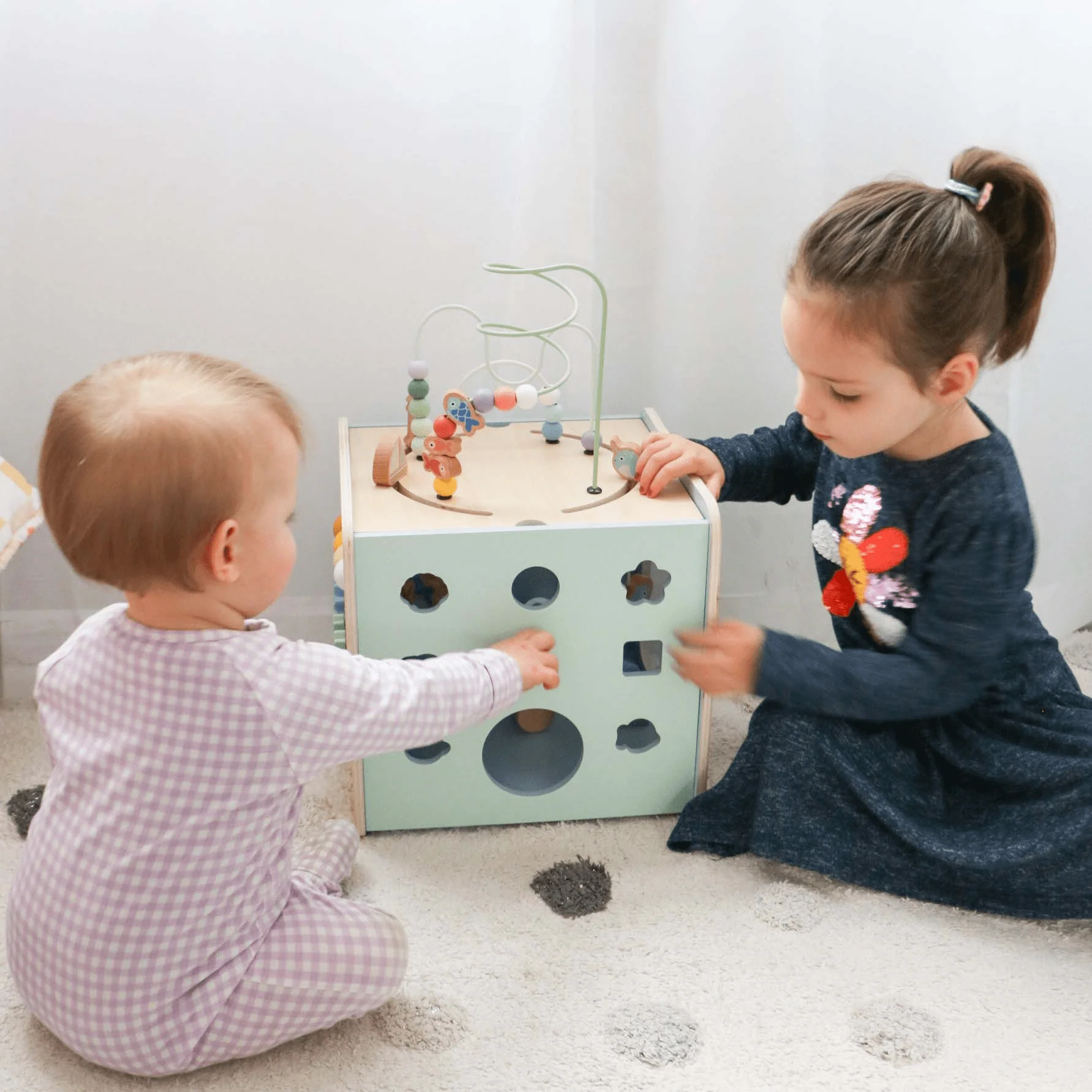 Moover Toys Giant Activity Cube - Green - Image 4