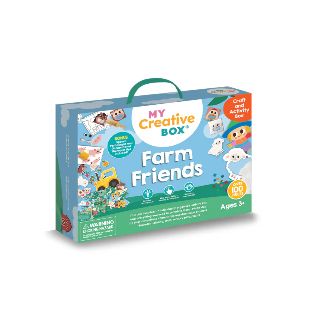 My Creative Box Farm Friends Craft Activity Box - Image 2
