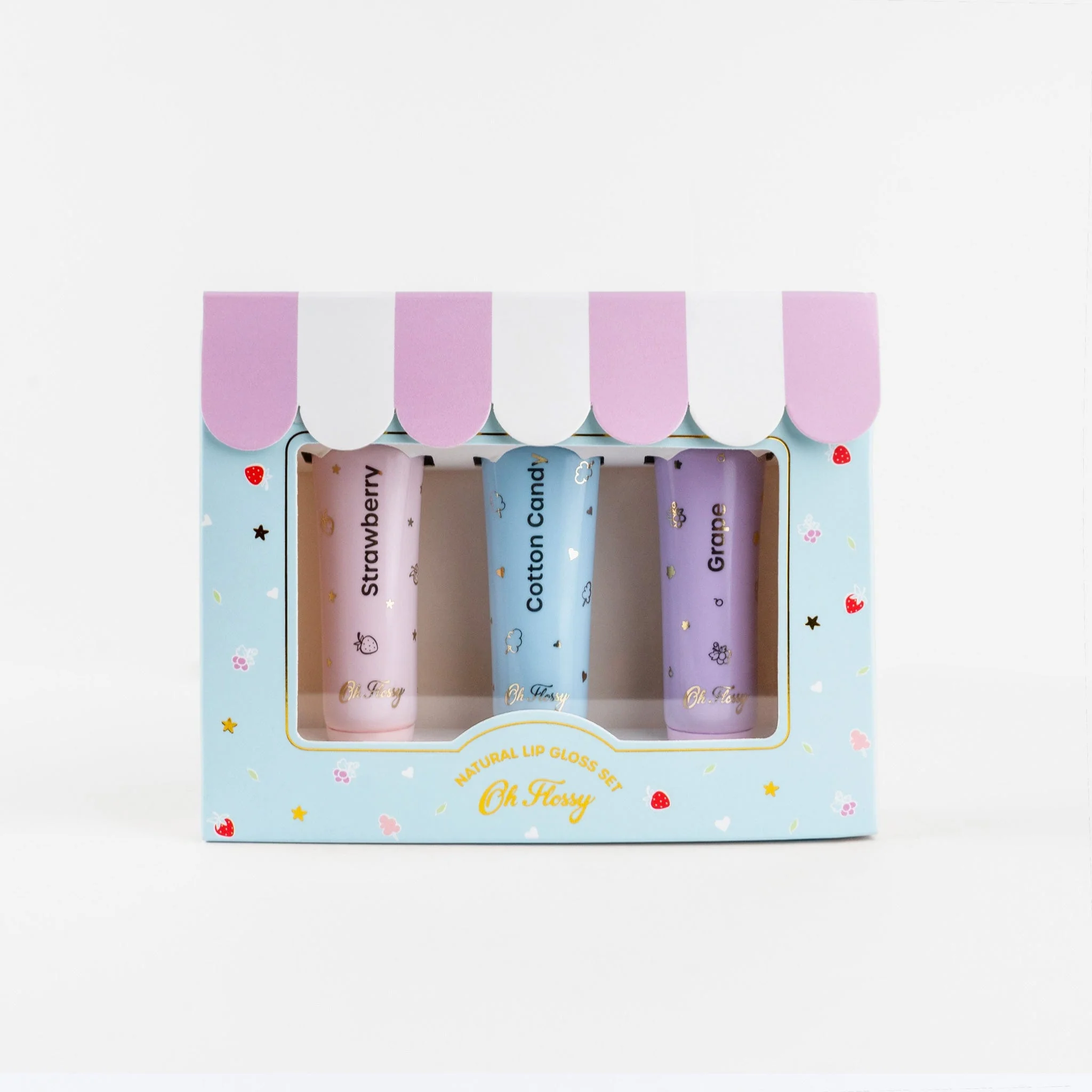 Oh Flossy Natural Lip Gloss Set - Image 16
