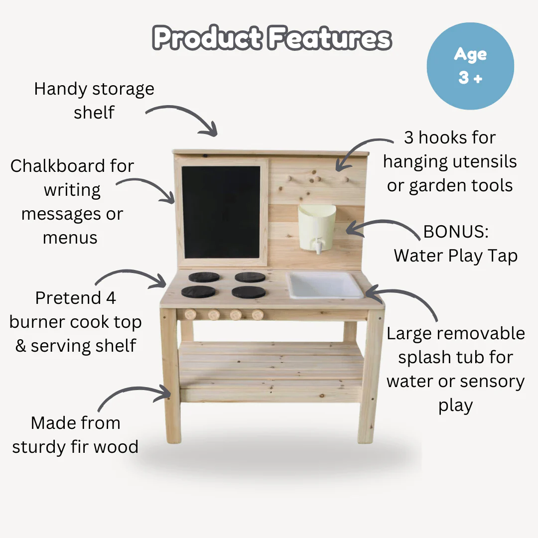 Outdoor Mud Kitchen - Preorder - Image 7
