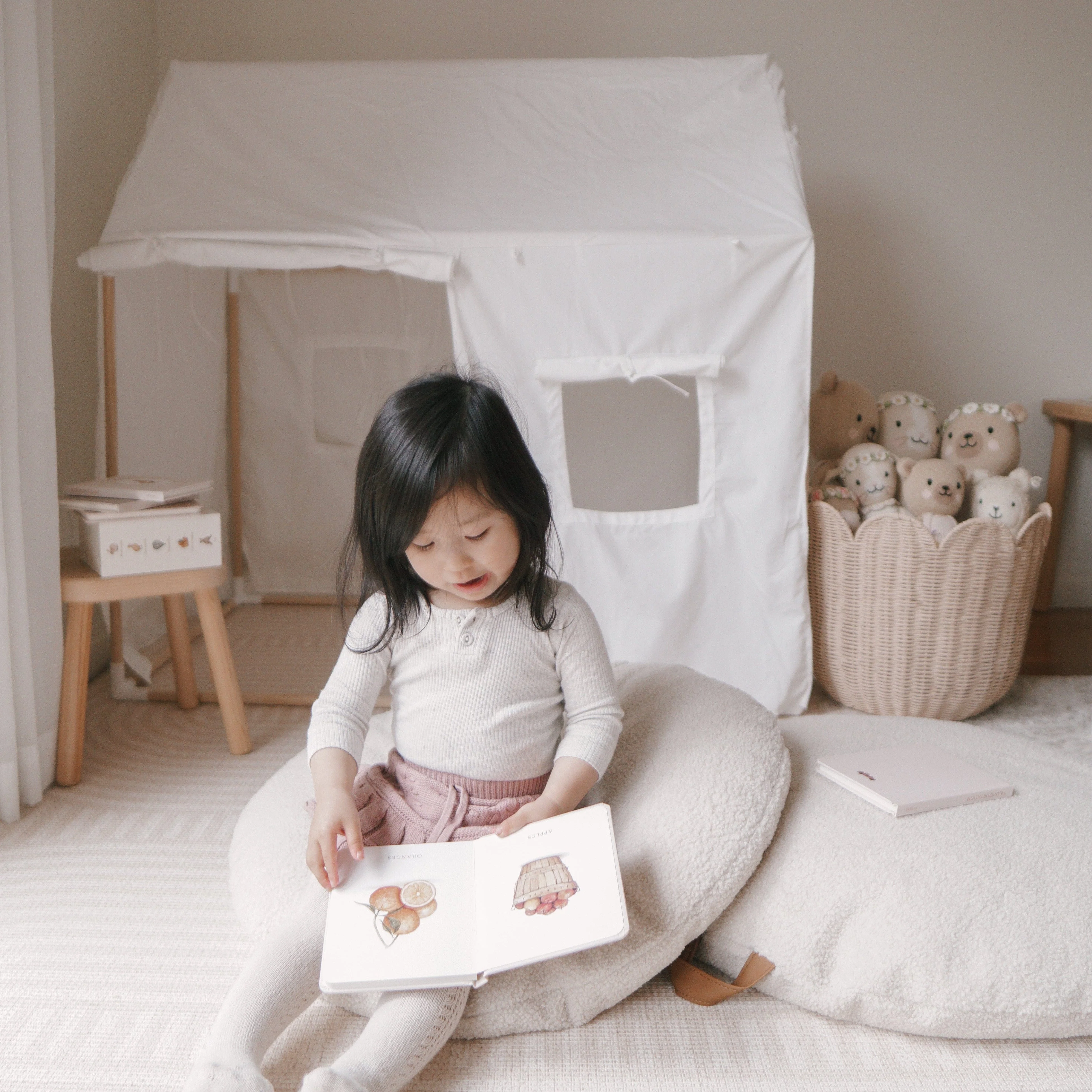 Playhouse Tent with 2pcs BAYLEY Boucle Cushions Bundle - Image 3