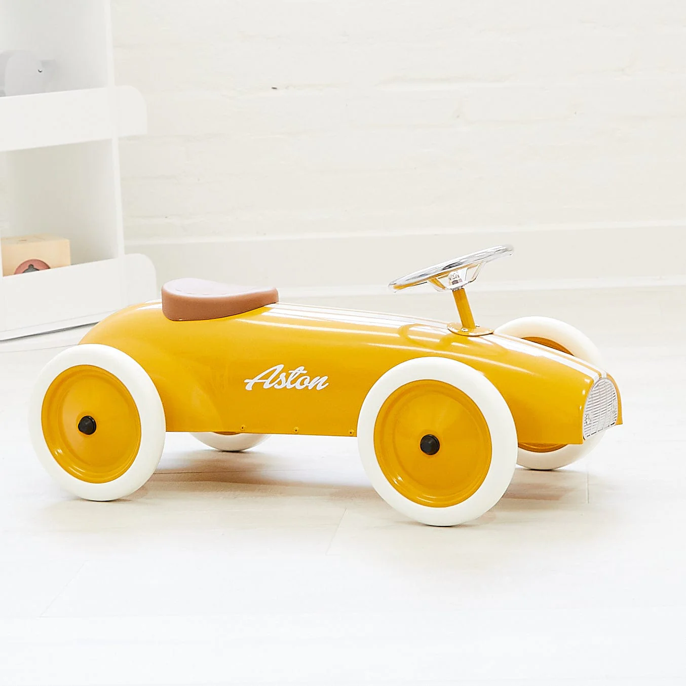 Ride On Steel Racer Push Car - Image 6