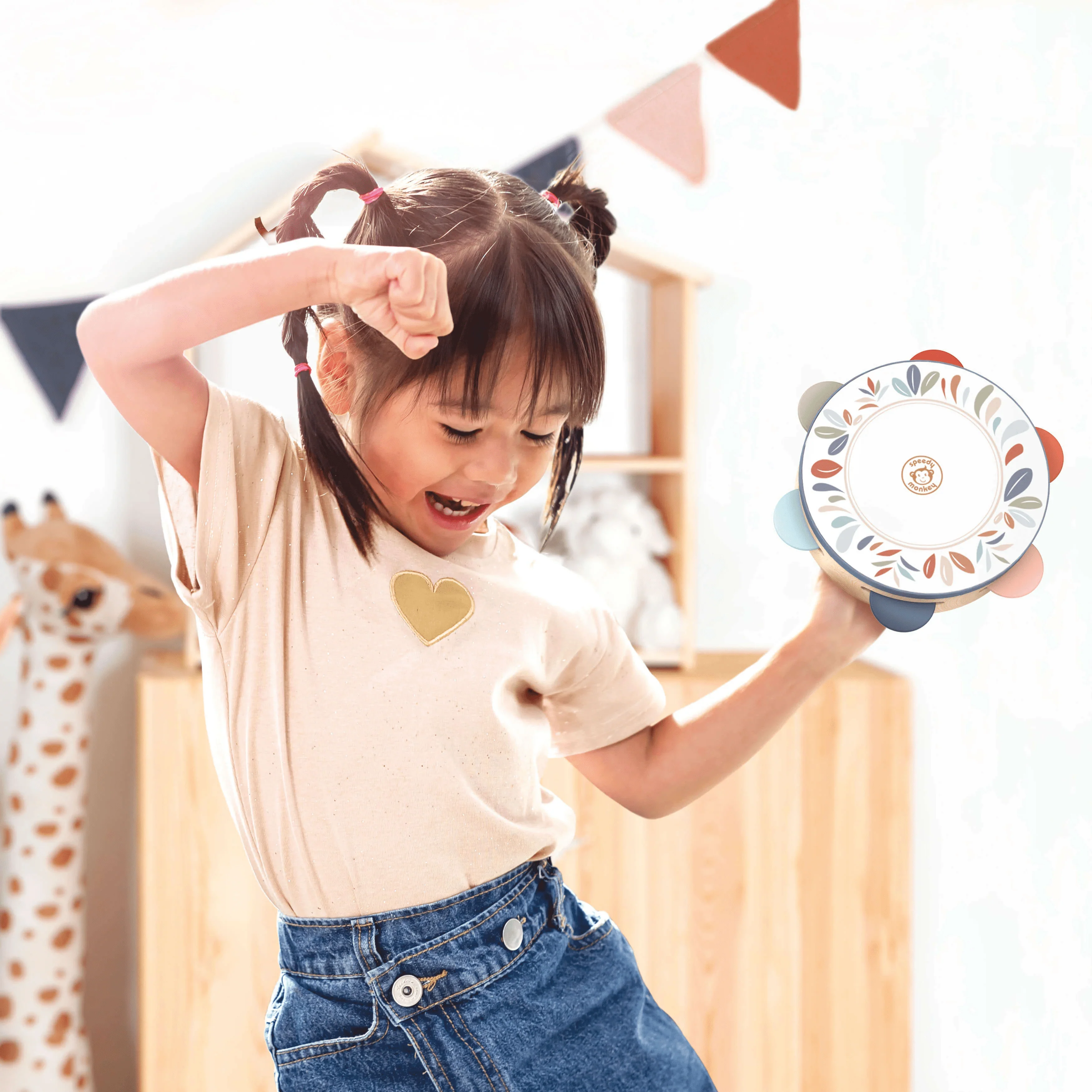 Speedy Monkey Tambourine - Image 2