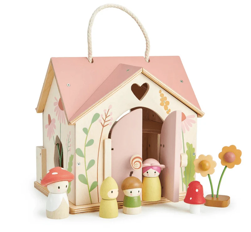 Tender Leaf Toys Merrywood Rosewood Cottage - Image 2