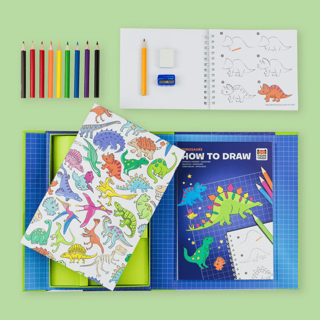 Tiger Tribe How to Draw - Dinosaurs - Image 2