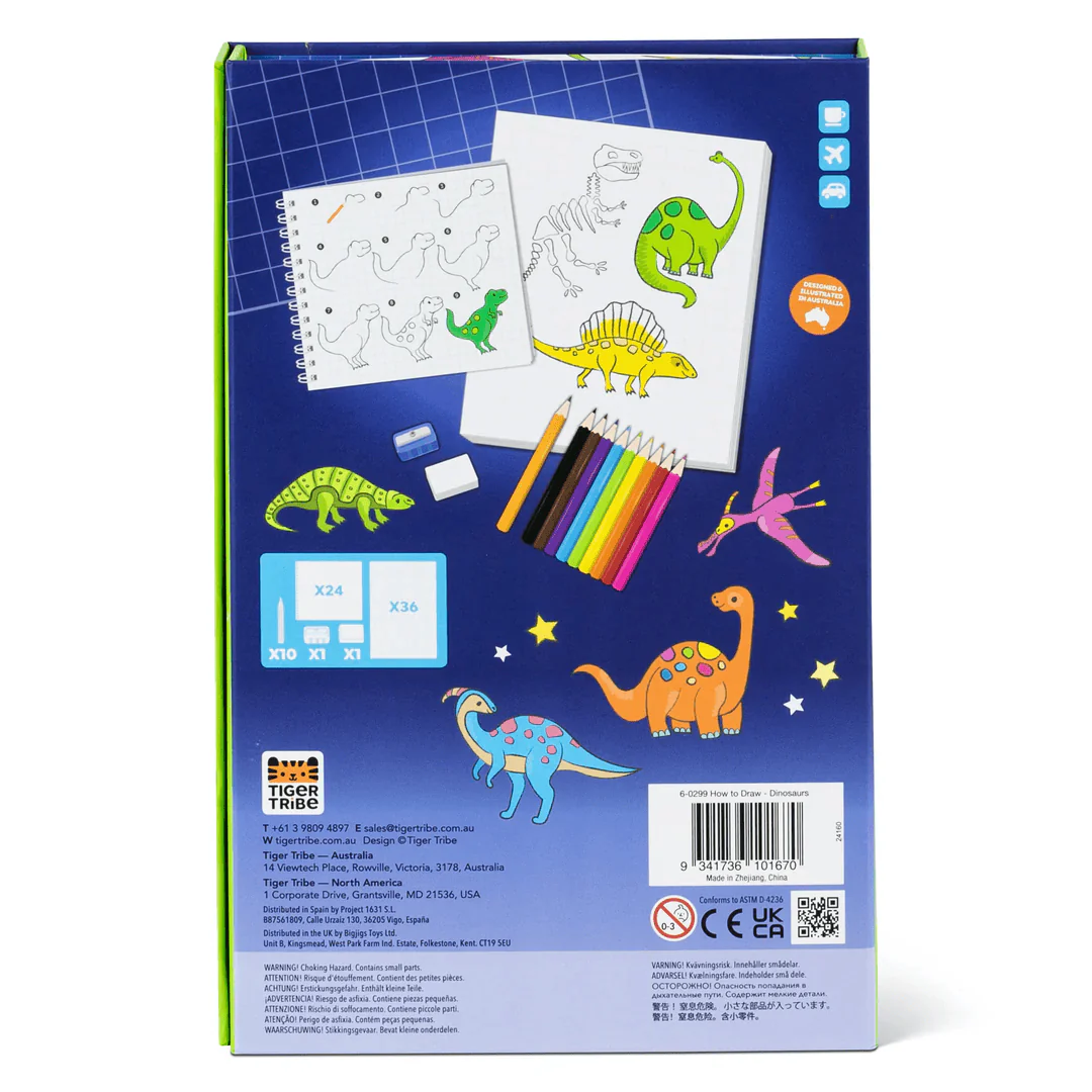 Tiger Tribe How to Draw - Dinosaurs - Image 7