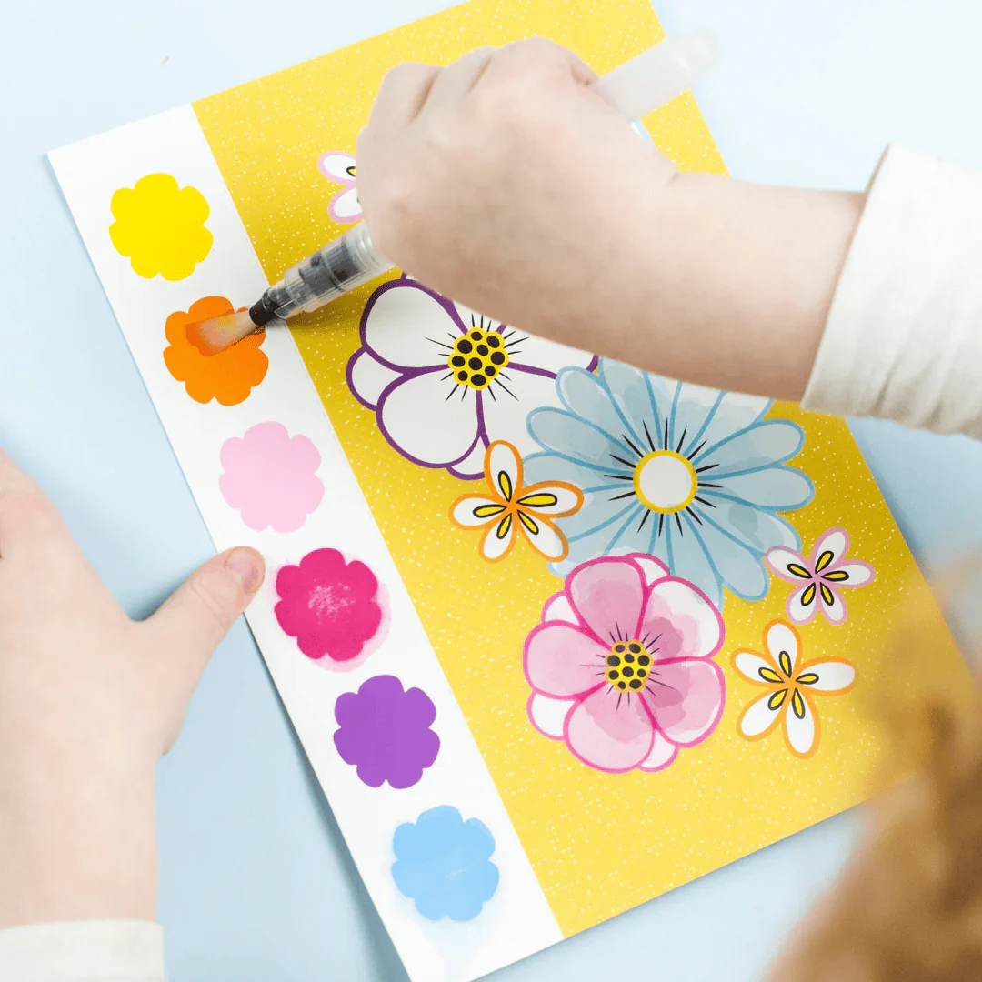 Tiger Tribe Paint a Picture Set - Butterflies & Flowers - Image 3