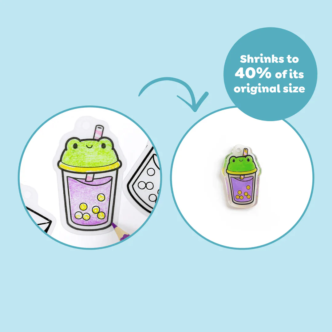 Tiger Tribe Shrinkorama - Charm Bracelet - Kawaii Drinks - Image 5