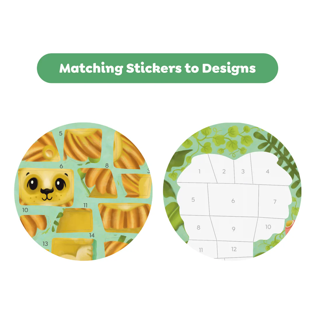 Tiger Tribe Sticker by Numbers - Animals - Image 4