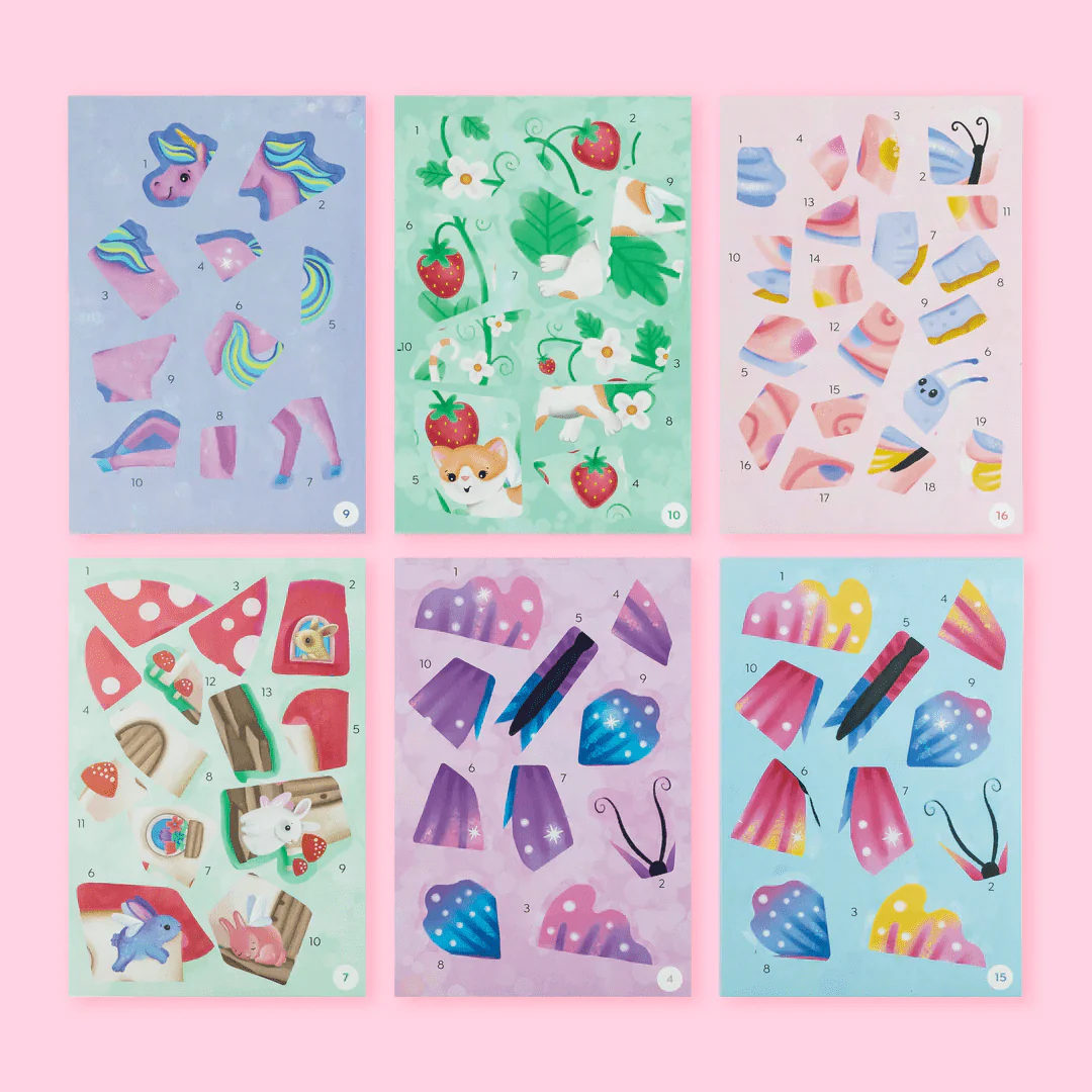 Tiger Tribe Sticker by Numbers - Magical Garden - Image 4