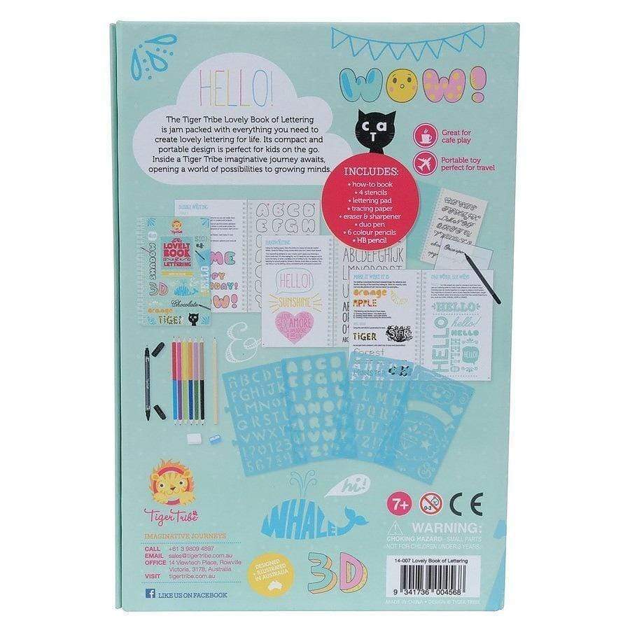 Tiger Tribe The Lovely Book of Lettering - Image 4
