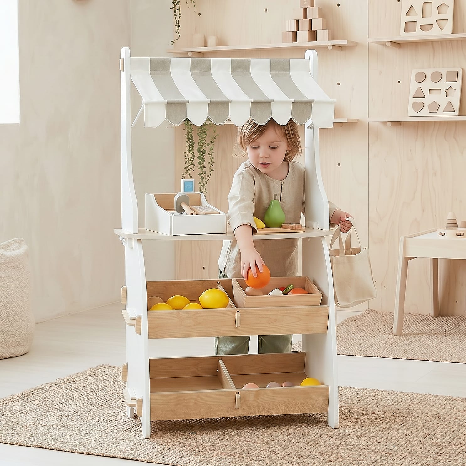 Toy Grocer Stand - Image 2