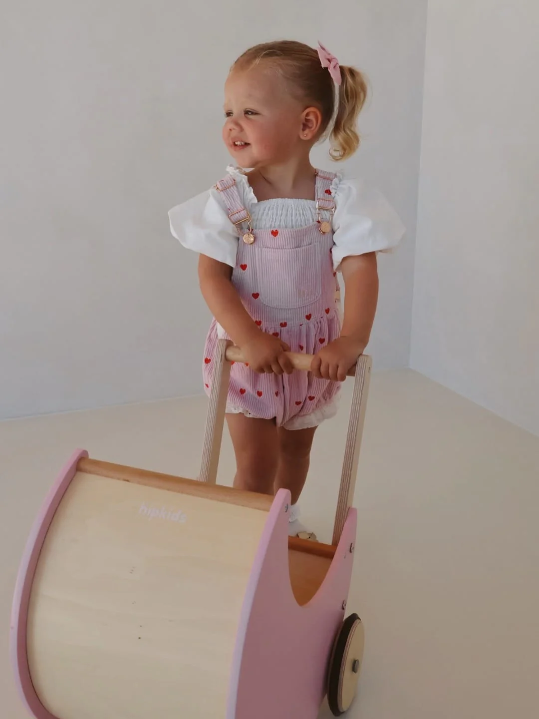 Wooden Moon Doll Pram - Image 5