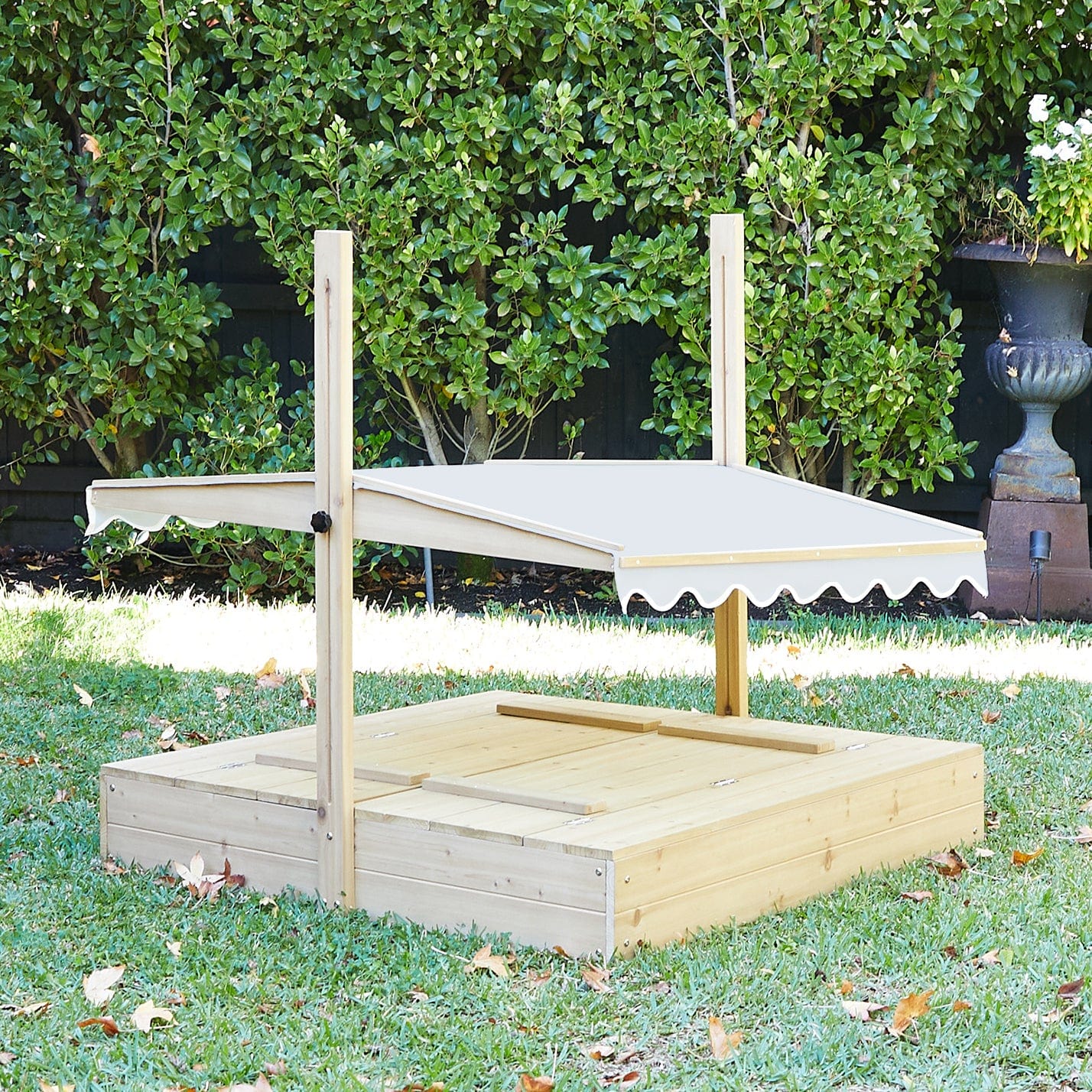 Sand Pit with Adjustable Canopy & Bench Seating - Preorder - Image 8